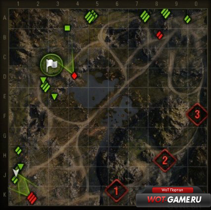 Скачать мод направление стволов на миникарте world of tanks 0.9.10